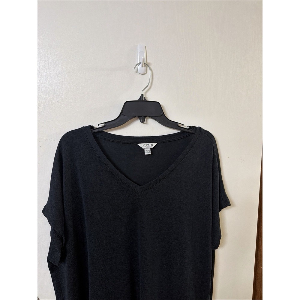 ORVIS SOFT BLACK TOP PERFECT FOR CASUAL DATE OR WORK SIZE XXL